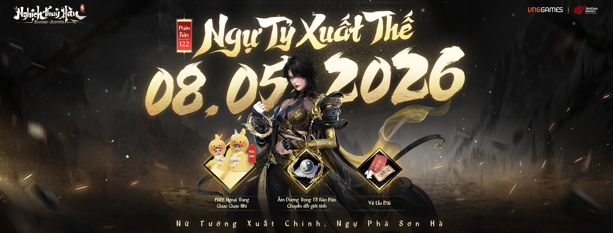 Thông Báo Cập Nhật Phiên Bản 1.2.2 Nghịch Thủy Hàn